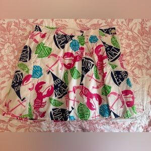 Lilly Pulitzer rock the boat skirt.